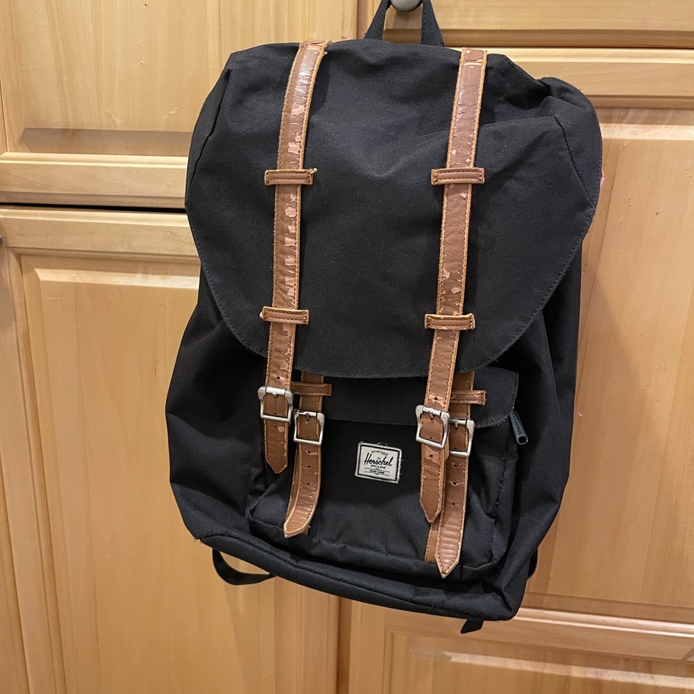 Herschel Supply Company Black and Brown  Backpack